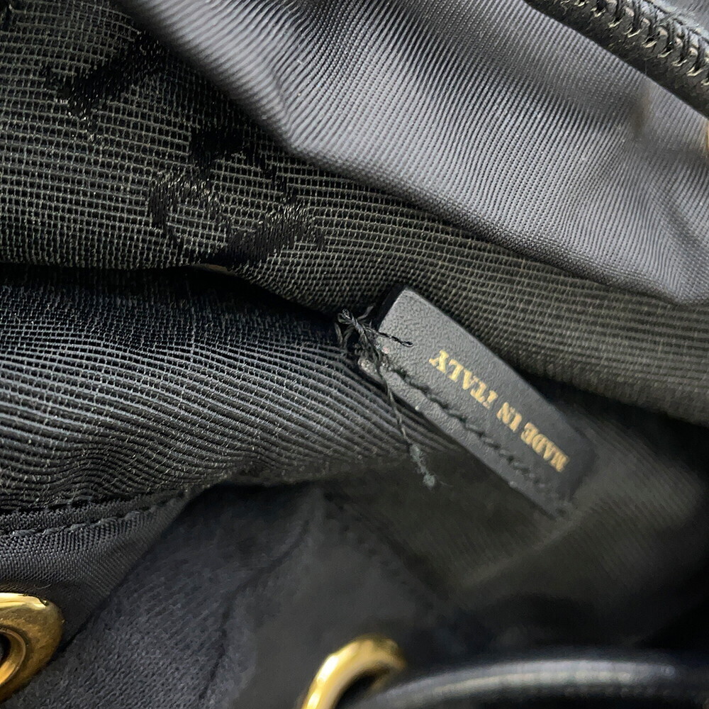 Burberry Backpack Rucksack Daypack Logo Black Bag - Picture 10 of 12